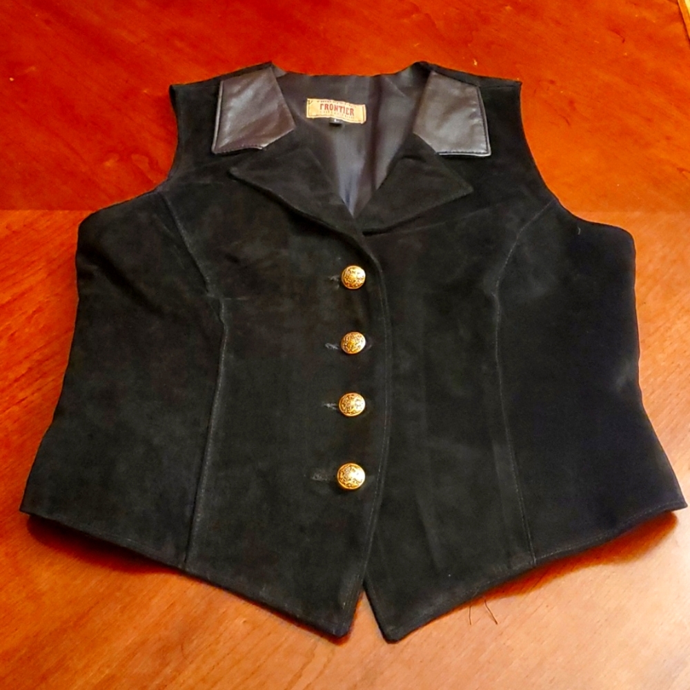 Phoenix USA Frontier Collection Suede Vest Size L